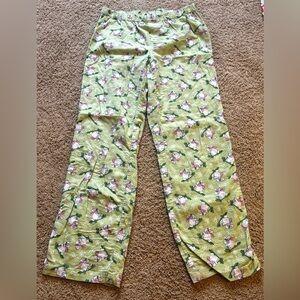 Vineyard Vines Bunnies Skiing Women’s Flannel Pajama Pants | Size Medium